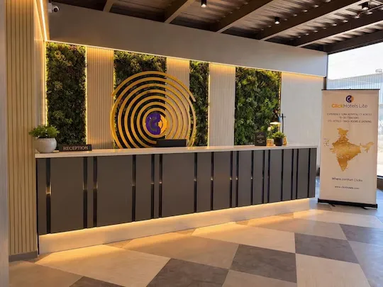hotel with gym in khalumbre, pune - click hotels lite chakan