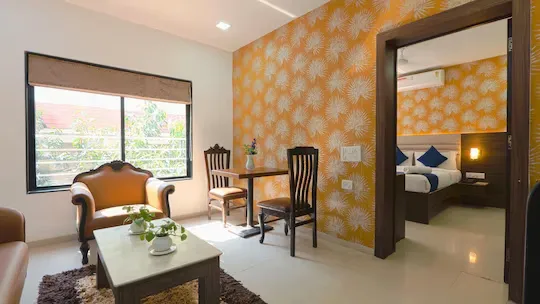 hotel with swimming pool in kharadi, pune - magnus aerith studios