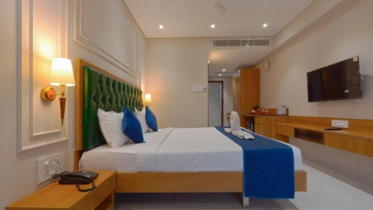 family hotel with pool in kalyani nagar, pune - magnus nexstar suites boutique hotels