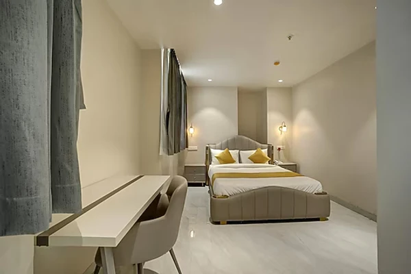 family hotel with pool in magarpatta city, pune - staybird capital business hotel