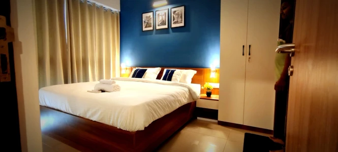 service apartment in dattawadi, pune for rent - the river nest