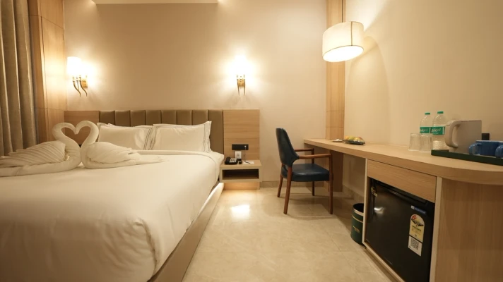 hotel with meeting room in station road, raipur - pride elite raipur