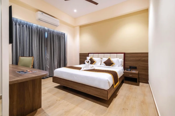 hotel with meeting room in amalapuram, rajahmundry - monday hotels amalapuram heights