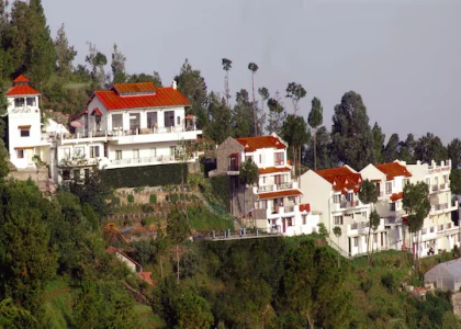 hotel with free parking in bhatrojkhan, ranikhet - ecko woodsvilla resort