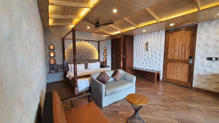 hotel with free parking in amari talli, rishikesh - aureva shaantam resort