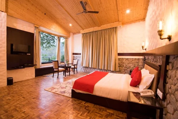 hotel with free parking in amari talli, rishikesh - aureva shaantam resort