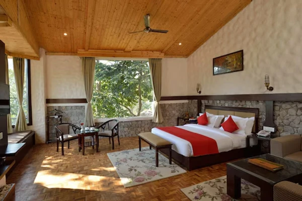 hotel with gym in amari talli, rishikesh - aureva shaantam resort