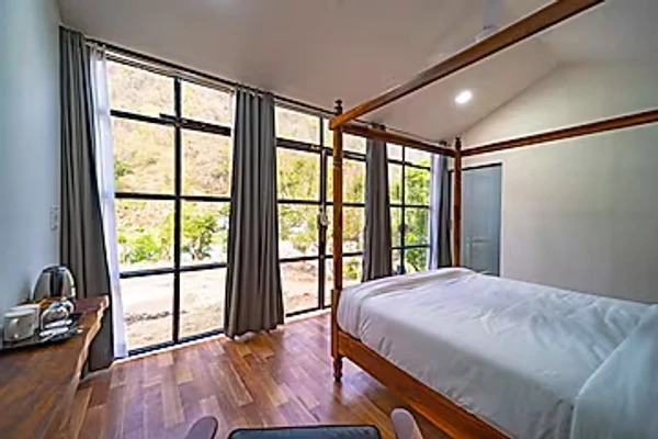 hotel with swimming pool in taliyal gaon, rishikesh - ayali riverside resort by alivaa rishikesh