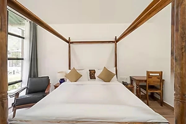 hotel with swimming pool in taliyal gaon, rishikesh - ayali riverside resort by alivaa rishikesh