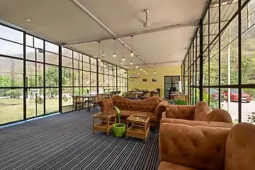 family hotel with pool in taliyal gaon, rishikesh - ayali riverside resort by alivaa rishikesh