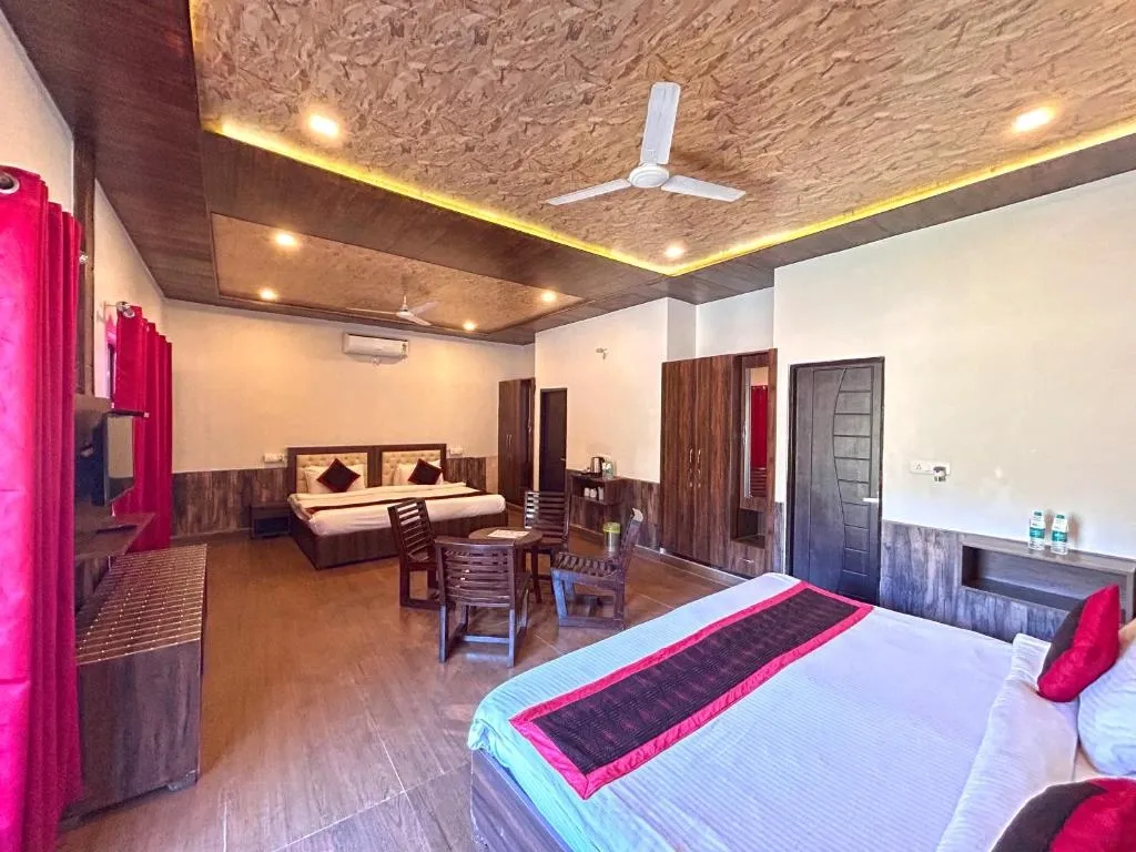 resort in tapovan, rishikesh for family - dls mj river resort