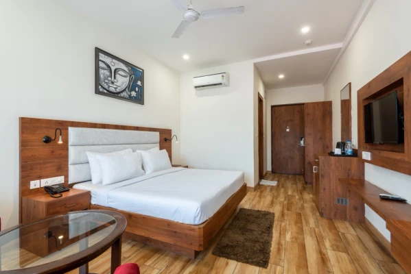 family hotel with pool in tapovan, rishikesh - dls the classio