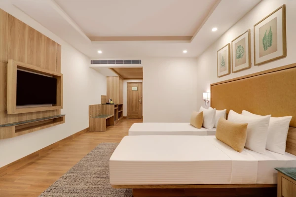 hotel with gym in tapovan, rishikesh - lemon tree hotel rishikesh