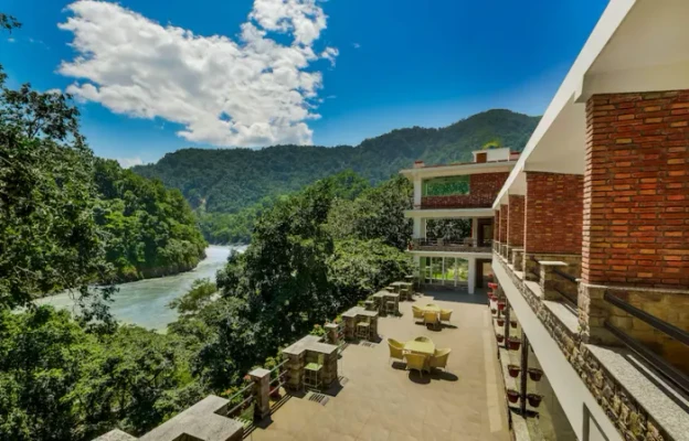 low price resort in shivpuri, rishikesh - summit by the ganges beach resort & spa, rishikesh