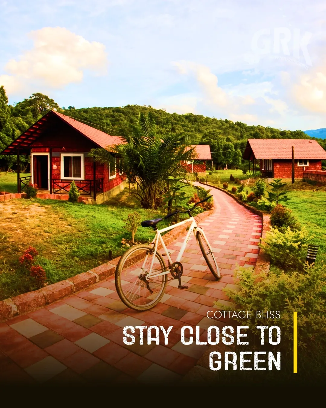 jedigadde, sakleshpur forest resort - grk adventure resort
