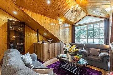 hotel near shimla airport - alaya stays hill top farmstead heritage 3 bhk  villa with balcony & gazebo