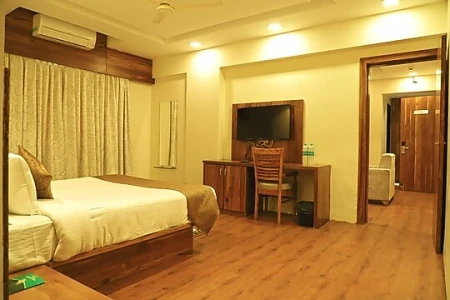 hotel with gym in rahata, shirdi - sai neem tree hotel