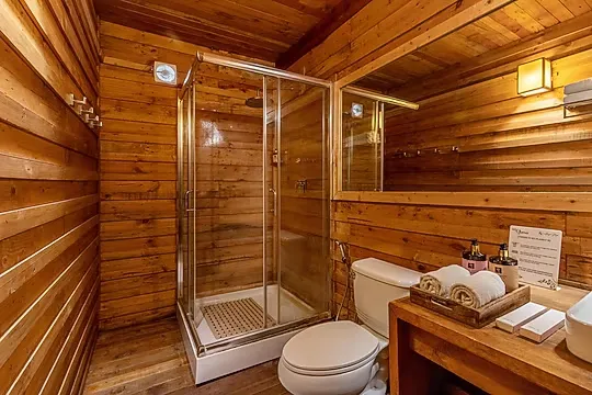 hotel with gym in nagali, solan - alaya stays woodcrest chalet  duplex cottage with a loft shimla