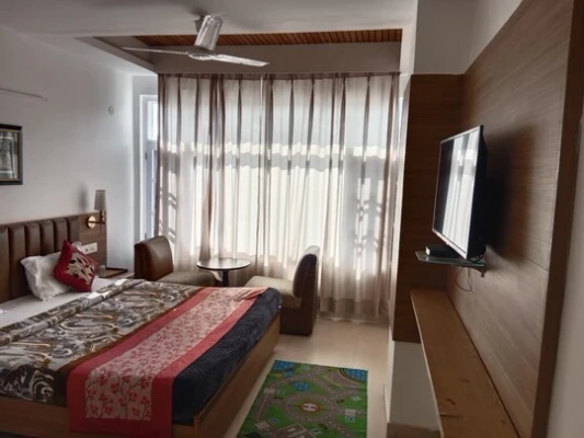 hotel with bar in bajoral khurd, solan - hotel city heights