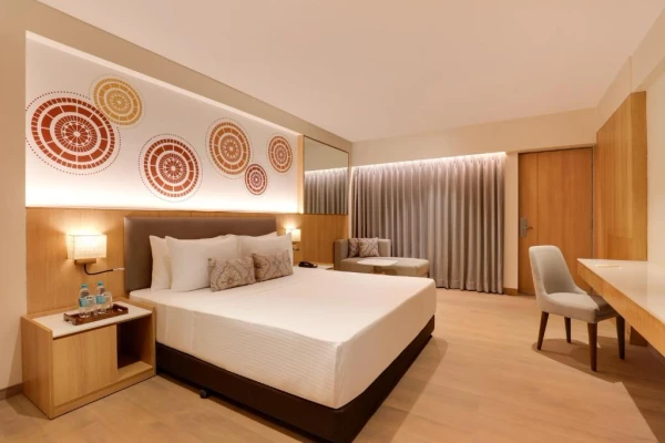 family hotel with pool in bypass road, somnath - lemon tree resort somnath