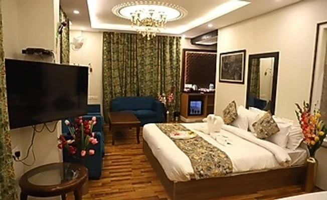 hotel with gym in hyderpora, srinagar - the hoften al shaykh resorts srinagar