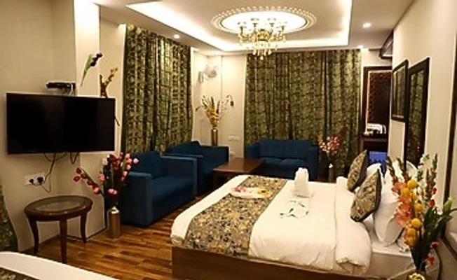 online room booking in hyderpora, srinagar - the hoften al shaykh resorts srinagar