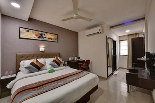 hotel with free parking in varachha, surat - click hotel yuvraj