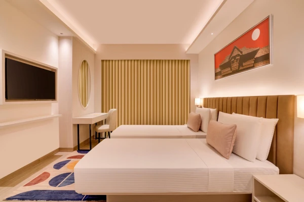 hotel with free parking in railway station, thiruvananthapuram - lemon tree premier thiruvananthapuram