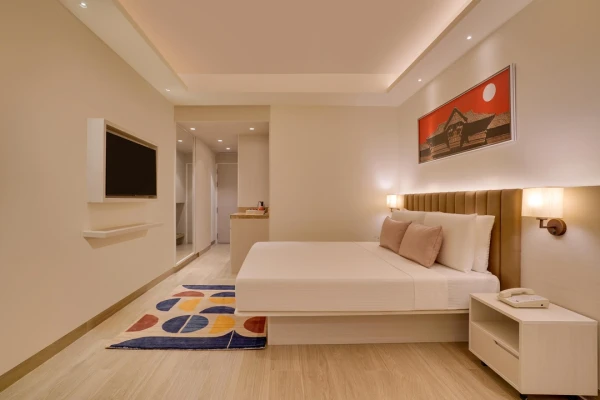 hotel with gym in railway station, thiruvananthapuram - lemon tree premier thiruvananthapuram