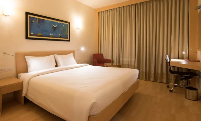 hotel with gym in cantonment, tiruchirappalli - red fox hotel trichy