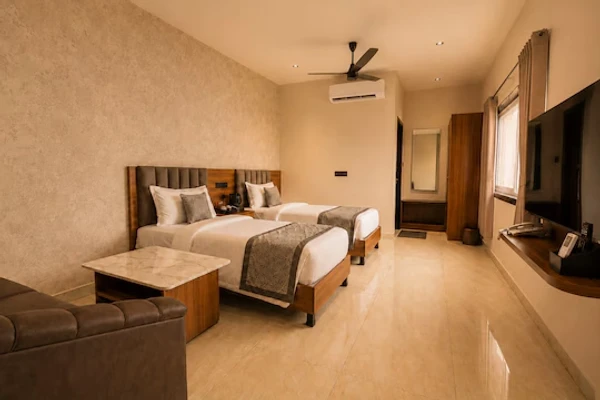 family hotel with pool in mangalam, tirupati - essentia residency tirupati