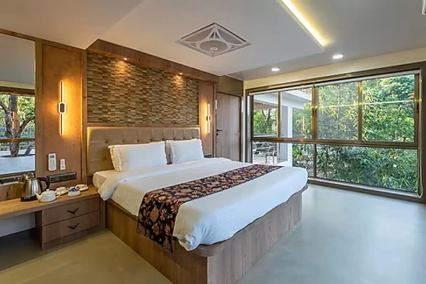 hotel room booking in yogavidyadham, trimbak - elivaas energise soul retreat trimbak
