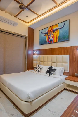 hotel with party hall in yogavidyadham, trimbak - elivaas energise soul retreat trimbak