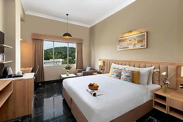 hotel in pratap nagar, udaipur for family - ecko premier vibrant