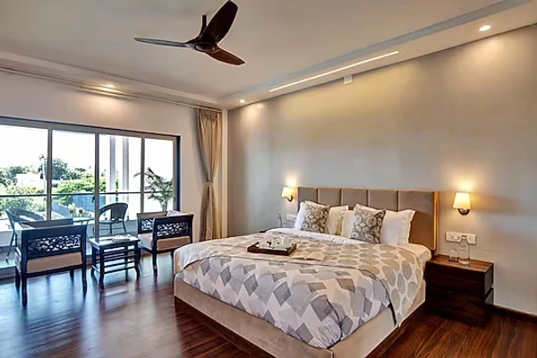hotel in girwa, udaipur for family - elivaas horizon luxurious 5bhk villa with private pool udaipur