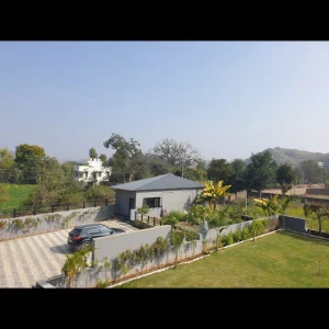 budget hotel in ghasiyar, udaipur - elivaas radhyam luxe 2bhk villa with pvt pool