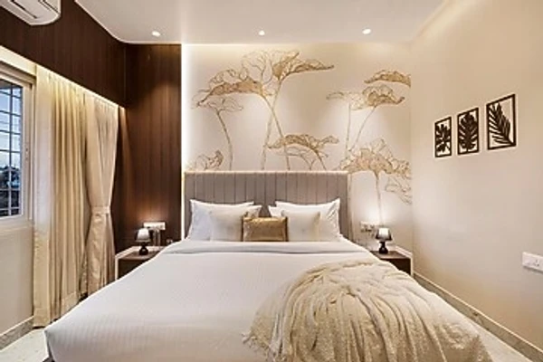 hotel with gym in kaladwas, udaipur - elivaas shourya villa 3 bhk villa with swimming pool