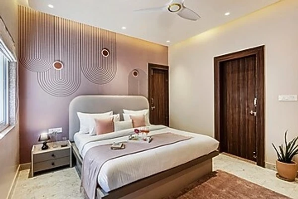hotel with gym in kaladwas, udaipur - elivaas shourya villa 3 bhk villa with swimming pool