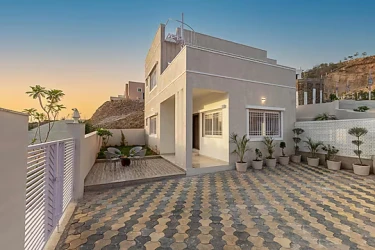 hotel with gym in kaladwas, udaipur - elivaas shourya zenna luxe 3 bhk with private pool udaipur