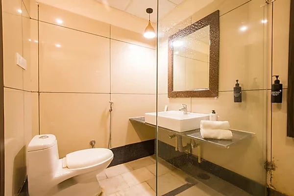 hotel with bar in gorvdhan sagar lake, udaipur - jeevantara resort by alaya stays udaipur