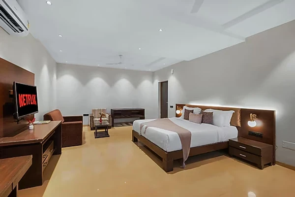 hotel in gorvdhan sagar lake, udaipur for couples - jeevantara resort by alaya stays udaipur