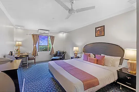 gorvdhan sagar lake, udaipur hotel booking - jeevantara resort by alaya stays udaipur