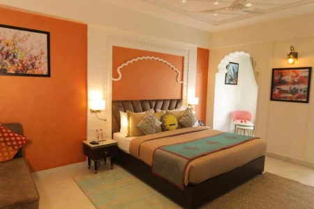 budget Hotel in savina, udaipur - justa ssatva resort & convention centre