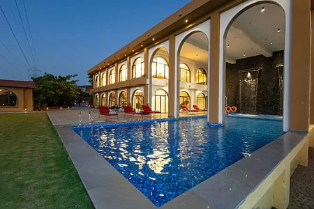 hotel in kavita, udaipur for couples - still river suites by elivaas with heated pool & jacuzzi udaipur