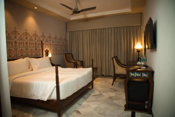 hotel with gym in bambora, udaipur - the fern bambora fort udaipur