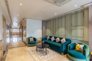 hotel with free parking in shobhagpura, udaipur - the hoften divi hotel aradhya inn udaipur