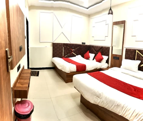 hotel with party hall in harsiddhi gate, ujjain - hotel mahakal sagar