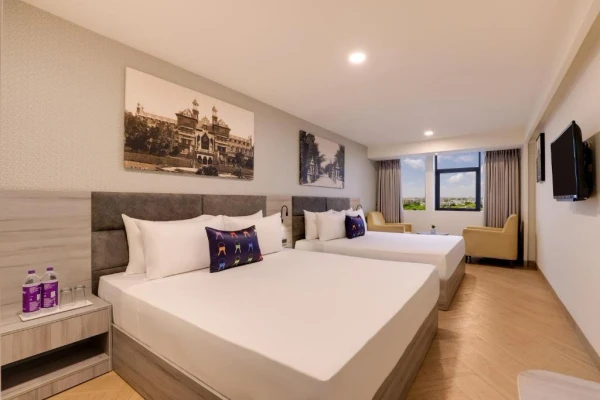 hotel with bar in atladara, vadodara - keys select by lemon tree hotels vadodara