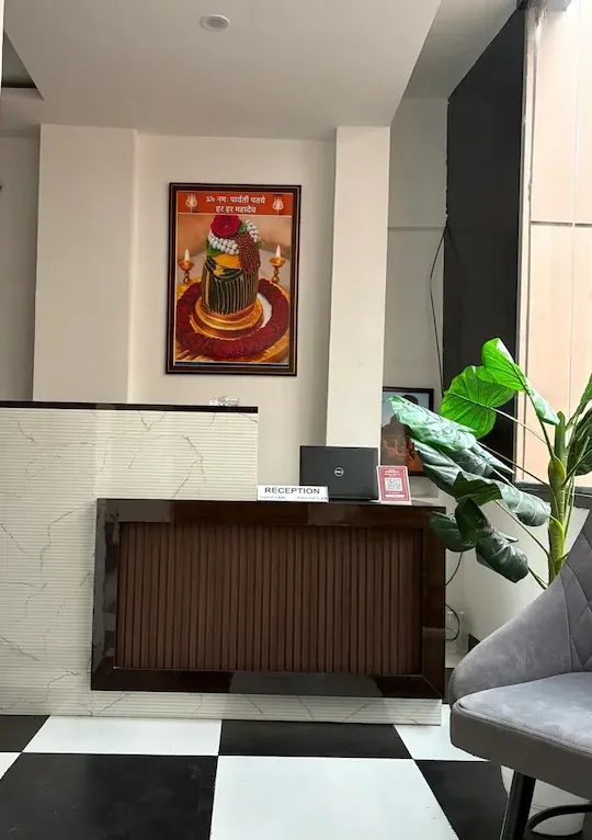 hotel with free parking in buddh vihar, varanasi - aks grand