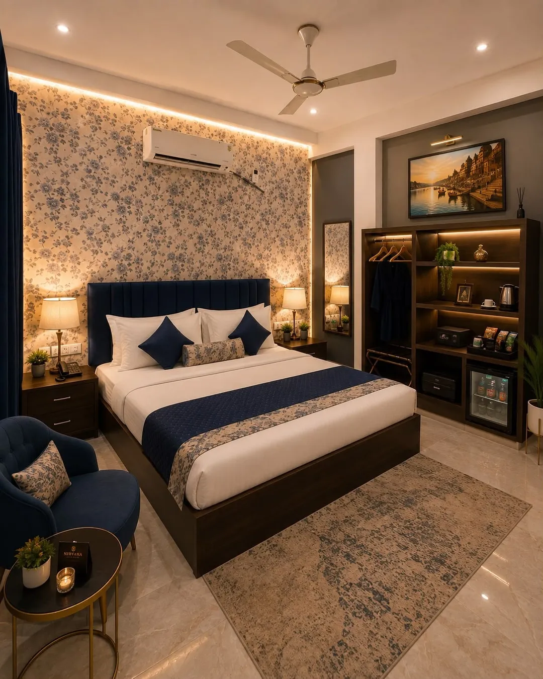 hotel with party hall in nagwa lanka, varanasi - hotel nirvana